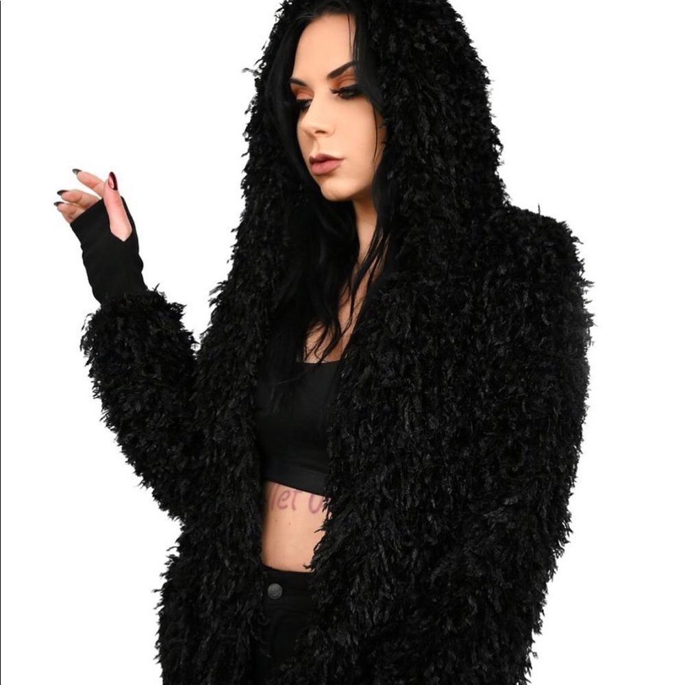 FOXBLOOD Limited Edition“Black Lagoon Hooded Cardigan” [still available]